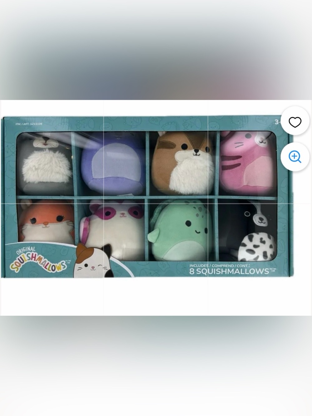 Squishmallows Original Fall Critters 8-Pack Plush Set 5” Collectible Animals NWT